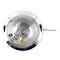 Truck-Lite Incandescent, 1 Bulb, Round Clear, Dome Light, Chrome Bracket Mount, Hardwired, Stripped End,  80350-3 - alternate 5